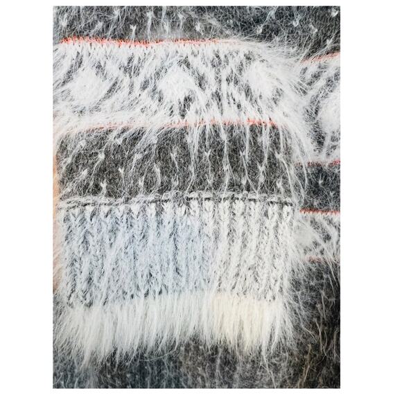 Anthropologie Sleeping on Snow Faroe Wool blend fuzzy sweater - Picture 6 of 13